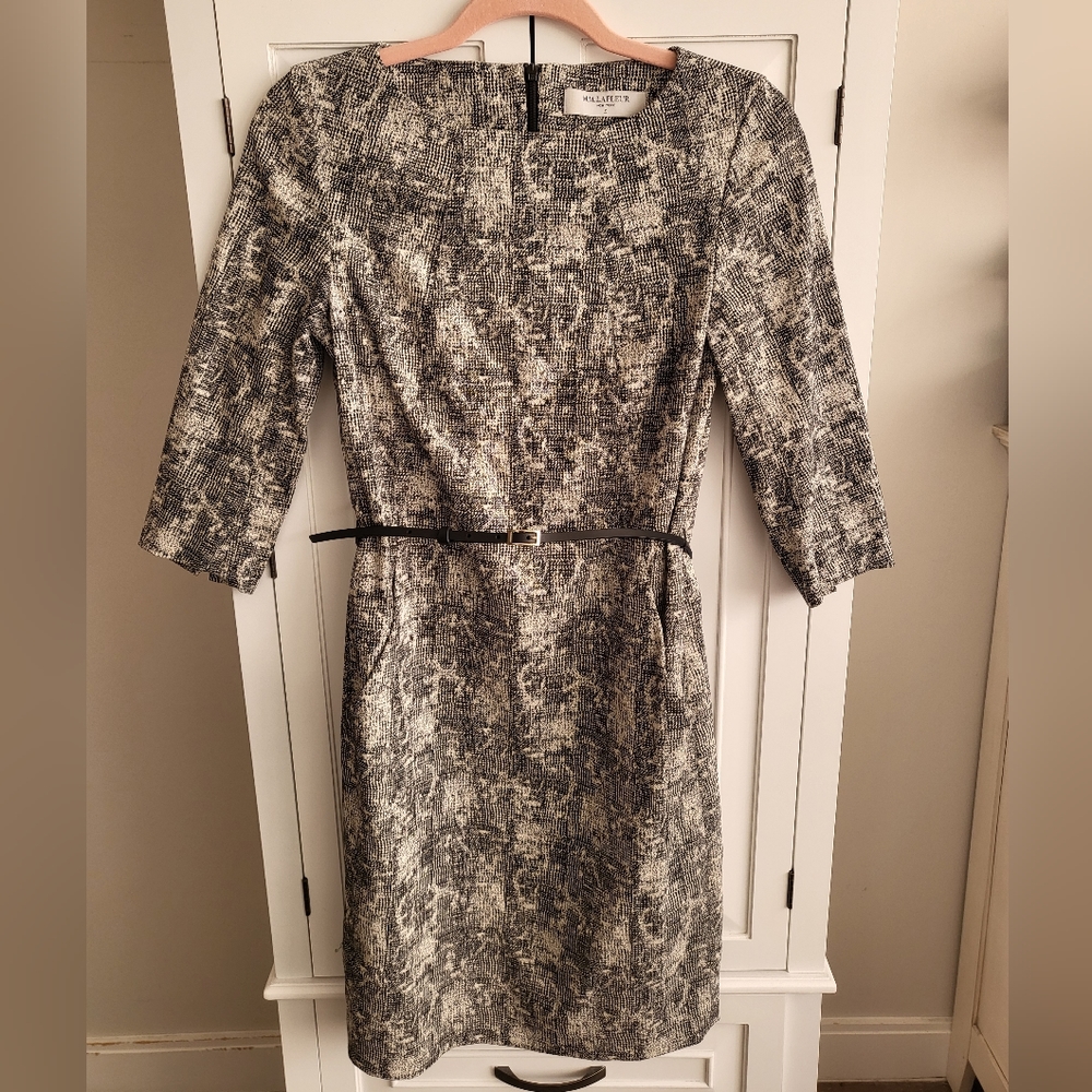 SOLD M.M.LaFleur Etsuko Dress Crackle Print
